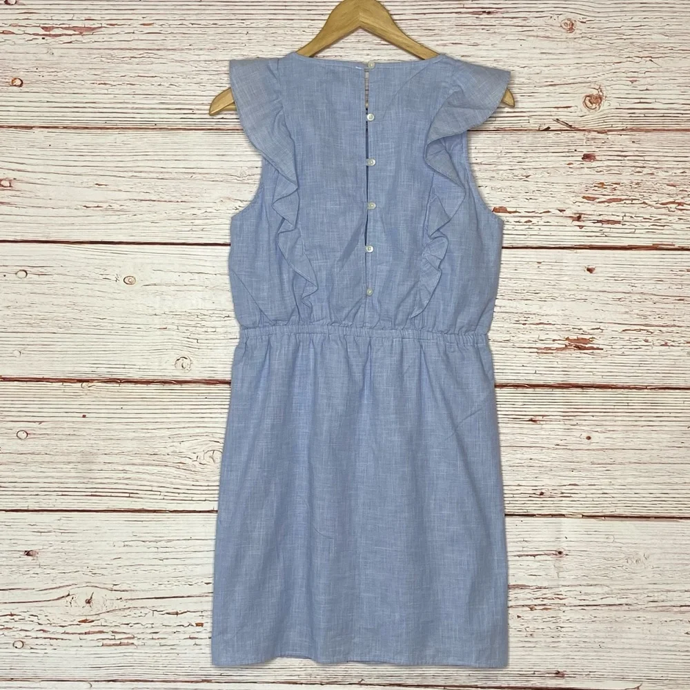 Madewell Bellflower Ruffle Dress Sz 6